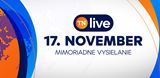 TN live si pripomenie 17. november mimoriadnym vysielaním